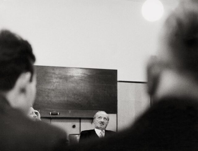 Martin Heidegger. Ảnh: Imagno/Getty Images