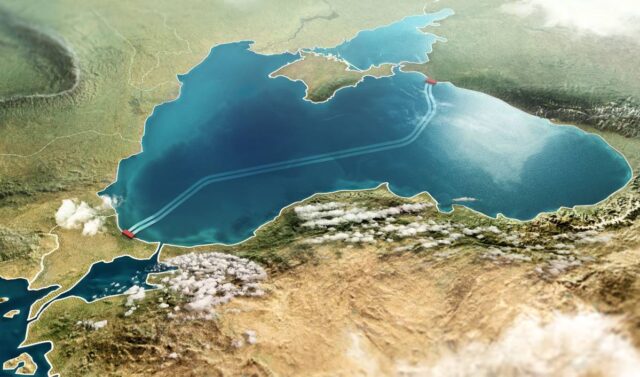 Dòng chảy Thổ Nhĩ Kỳ. Ảnh TurkStream